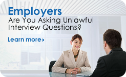 Learn more about unlawful questions